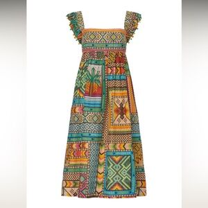 FARM Rio Banana Scarves Dress